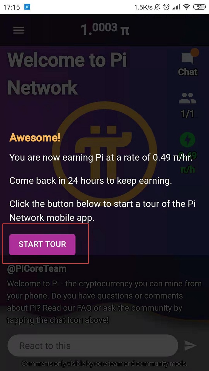  Pi币（派币，π币，PiNetwork）中文注册安装教程